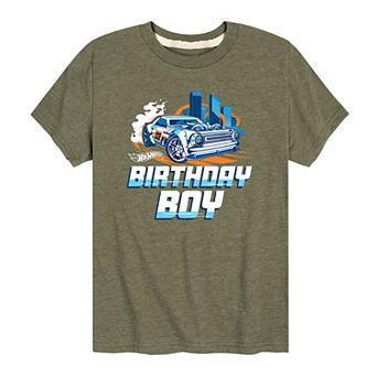 Boys 8-20 Hot Wheels Birthday Boy Tee