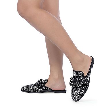 London Rag Whoopie Women's Bow Mules