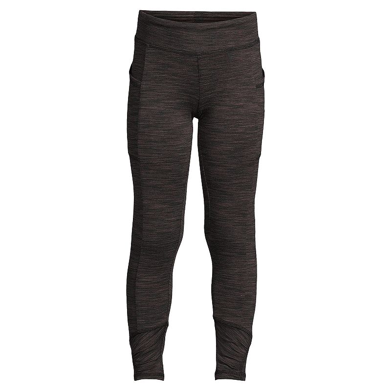 Petite Lands' End Active High Impact Fleece Lined Pocket Leggings