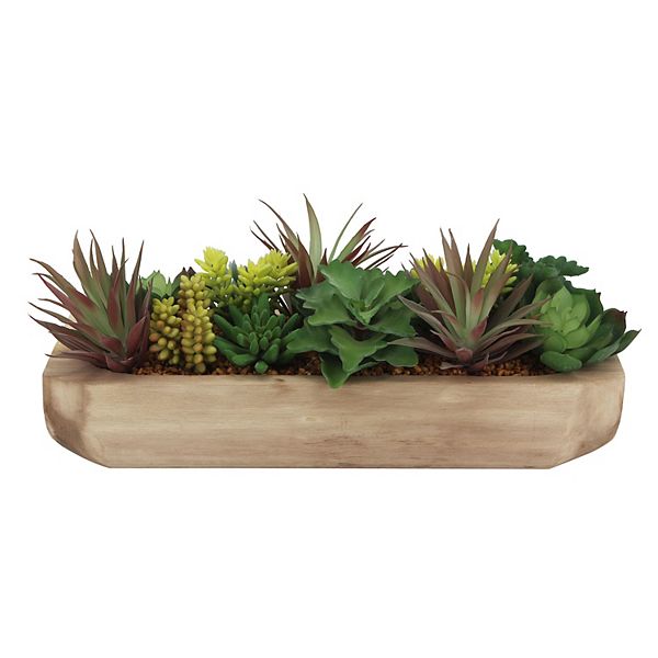 Sonoma Goods For Life® Oversized Faux Succulent Assortment In Bowl - Multi