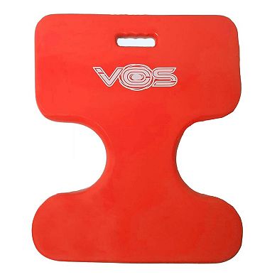 Vos Oasis Water Saddle Swimming Pool Float Seat, Capri Blue and Coral Orange