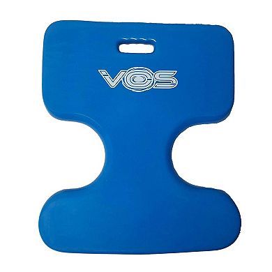 Vos Oasis Water Saddle Swimming Pool Float Seat, Capri Blue and Coral Orange