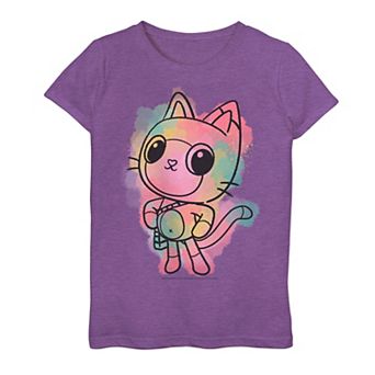 Girls 7-16 Gabby's Dollhouse Pandy Paws Sketch Graphic Tee