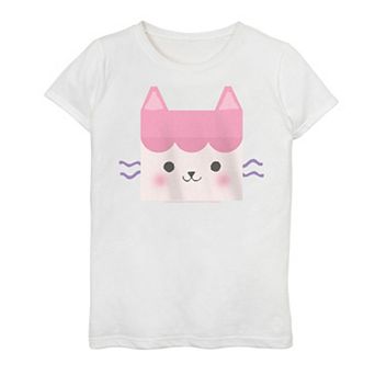 Girls 7-16 Gabby's Dollhouse Baby Box Big Face Graphic Tee
