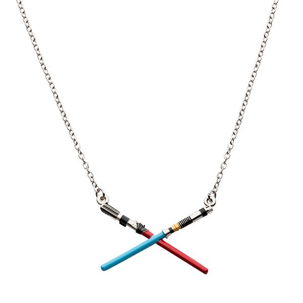 Obi Wan Kenobi Star Wars Lightsaber Necklace Star Wars Obi-Wan