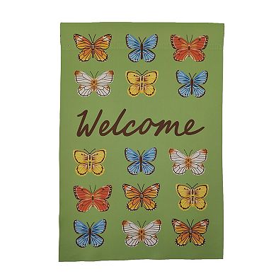 Sonoma Goods For Life® Welcome Butterfly Garden Flag
