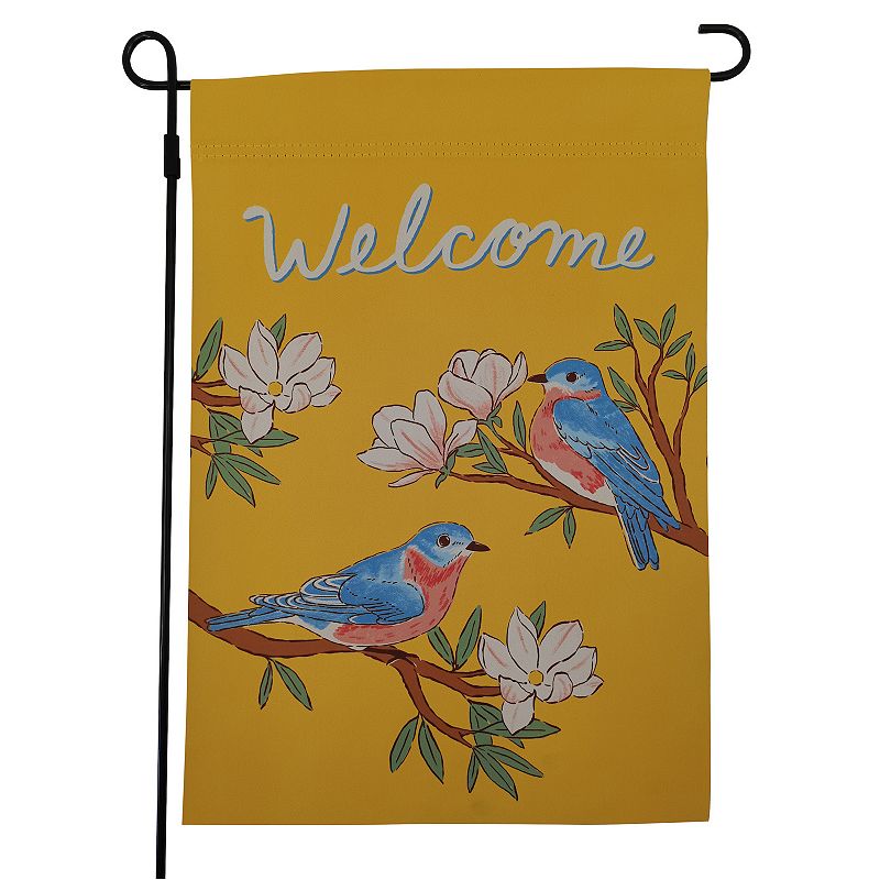 Sonoma Goods For Life Welcome Bird Garden Flag, Multicolor