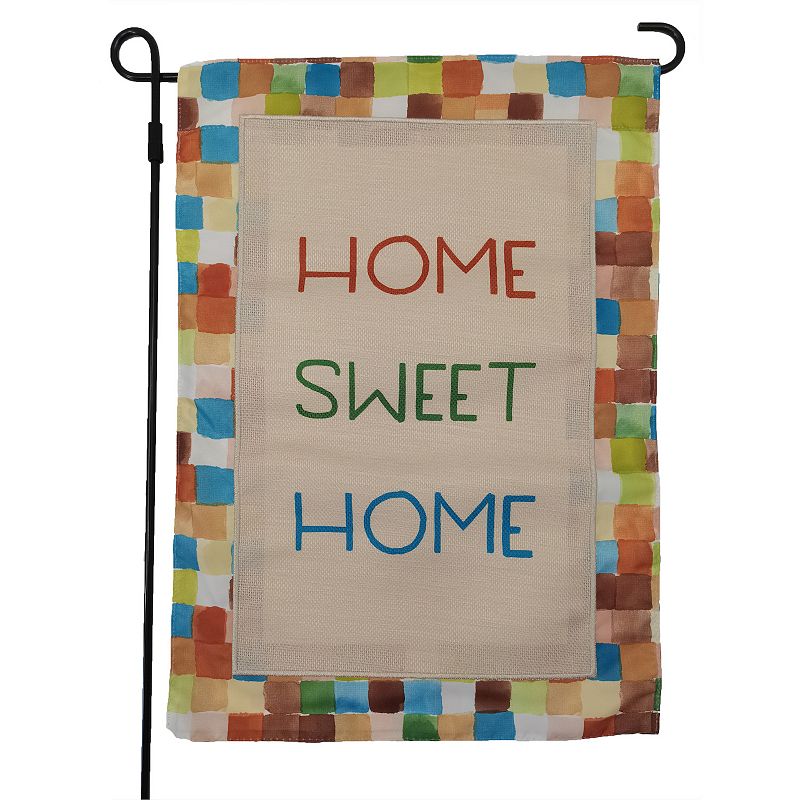 Sonoma Goods For Life Home Sweet Home Garden Flag, Multicolor