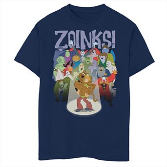 Boys 8-20 Scooby-Doo Shaggy And Scooby Zoinks Monsters Graphic Tee