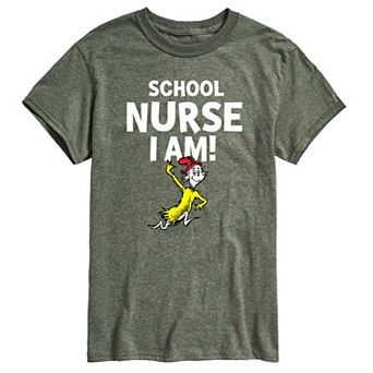 Men's Dr. Seuss School Nurse I Am Tee