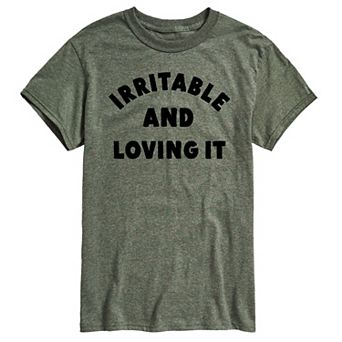 Men's Irritable And Loving It Tee