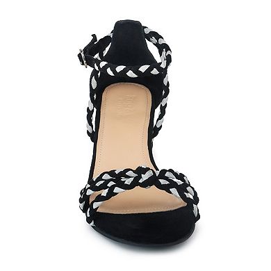 Rag & Co Candace Women's Suede Dress Sandals