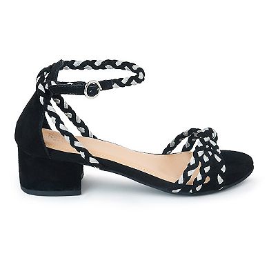 Rag & Co Candace Women's Suede Dress Sandals