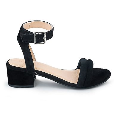 Rag & Co Amelia Women's Suede Dress Sandals