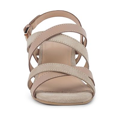 Rag & Co Mon-Lapin Women's Suede Dress Sandals