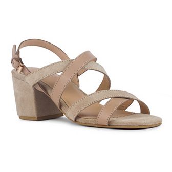 Rag & Co Mon-Lapin Women's Suede Dress Sandals