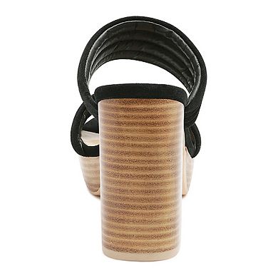 Rag & Co Mille Feux Women's Suede Dress Sandals