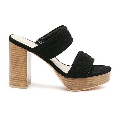 Rag & Co Mille Feux Women's Suede Dress Sandals