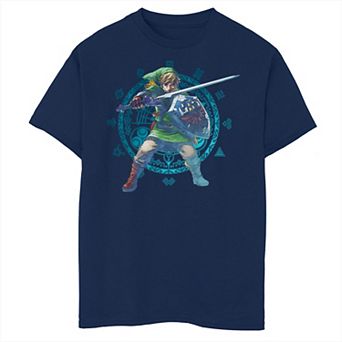 Boys 8-20 Nintendo Zelda Skyward Sword Link Brandishing Graphic Tee