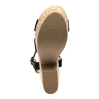 Rag & Co Ulla Women's Suede Platform Sandals