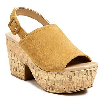 Rag & Co Vendela Women's Suede Platform Sandals