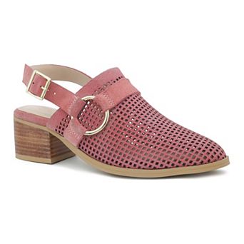 Rag & Co Rosalie Women's Suede Block Heeled Sandals