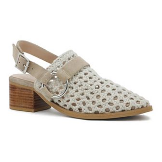 Rag & Co Rosalie Women's Suede Block Heeled Sandals