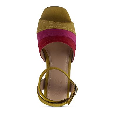 Rag & Co Mon Beau Women's Suede Dress Sandals