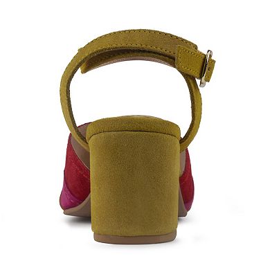 Rag & Co Mon Beau Women's Suede Dress Sandals