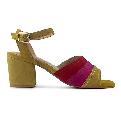 Rag & Co Mon Beau Women's Suede Dress Sandals