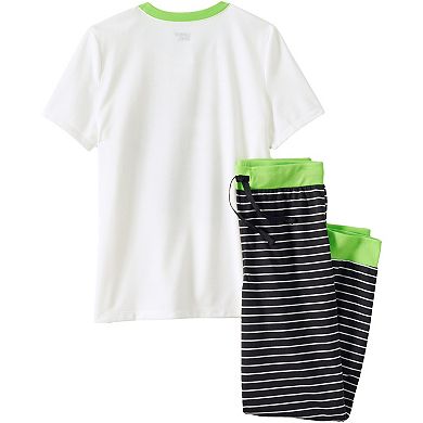 Kids 2-20 Lands' End Graphic Tee & Jogger Bottoms Pajama Set