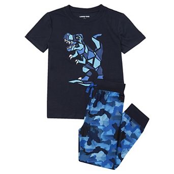Kids 2-20 Lands' End Graphic Tee & Jogger Bottoms Pajama Set