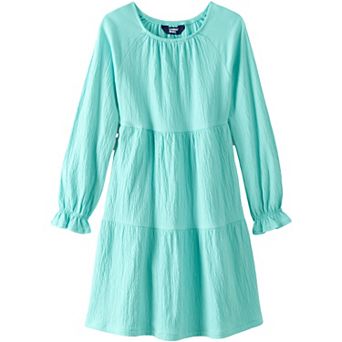 Girls 2-20 Lands' End Velvet Dress