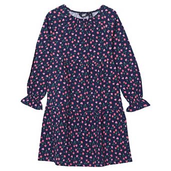 Girls 2-20 Lands' End Velvet Dress