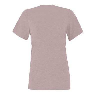 Bella + Canvas Womens/Ladies Heather Jersey Relaxed Fit T-Shirt