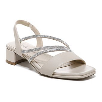 LifeStride Joy Women's Slingback Rhinestone Heels