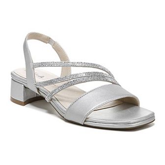 LifeStride Joy Women's Slingback Rhinestone Heels