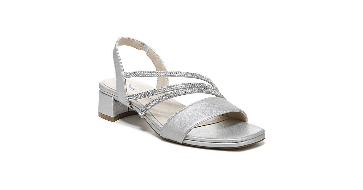 Womens Grey Square Toe Wedding Shoes
