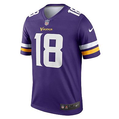 Men's Nike Justin Jefferson Purple Minnesota Vikings Legend Jersey