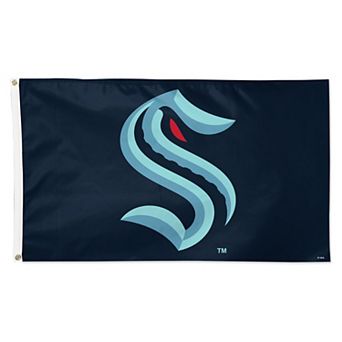WinCraft Seattle Kraken 3' x 5' Primary Logo Single-Sided Flag