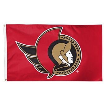 WinCraft Ottawa Senators 3' x 5' Primary Logo Single-Sided Flag