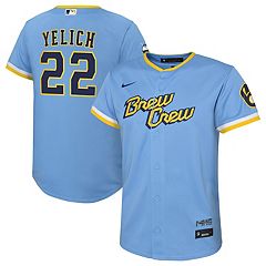 Nike Rowdy Tellez White Milwaukee Brewers Replica Player Jersey