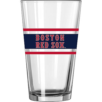 Boston Red Sox 16oz. Stripe Pint Glass
