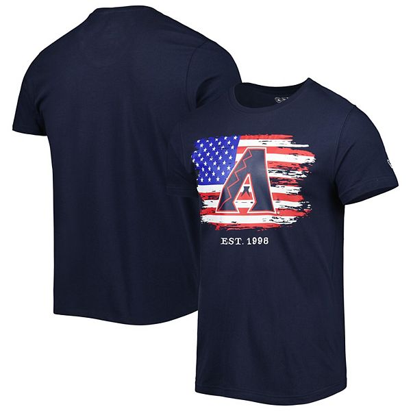 Men's New Era Navy Arizona Diamondbacks 4th of July Jersey T-Shirt