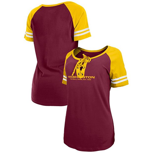 Washington Commanders New Era Team Logo T-Shirt - Burgundy