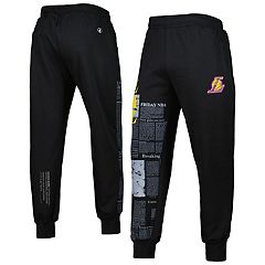 Pro Standard Men's Black Los Angeles Lakers Washed Neon Shorts