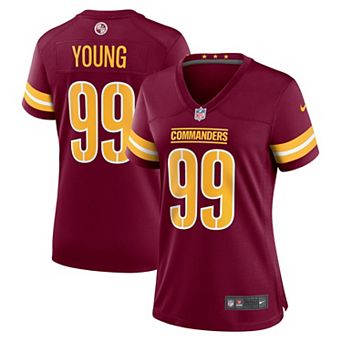 Women's Nike Chase Young Burgundy Washington Commanders Game Jersey