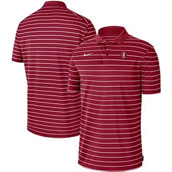 Men's Nike Cardinal Stanford Cardinal Icon Victory Coaches 2023 Early Season Performance Polo