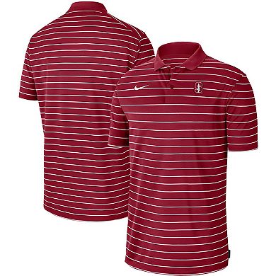 Men's Nike Cardinal Stanford Cardinal Icon Victory Coaches 2023 Early Season Performance Polo