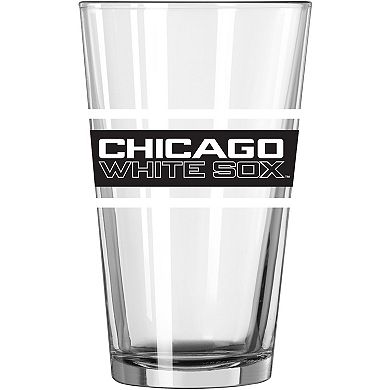 Chicago White Sox 16oz. Stripe Pint Glass